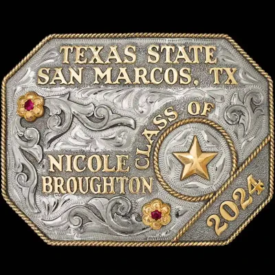 River Graduation Class Buckle